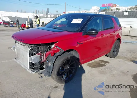 2020 Land Rover Discovery Sport R-Dynamic Se from USA, damaged, VIN SALCL2FX1LH857592